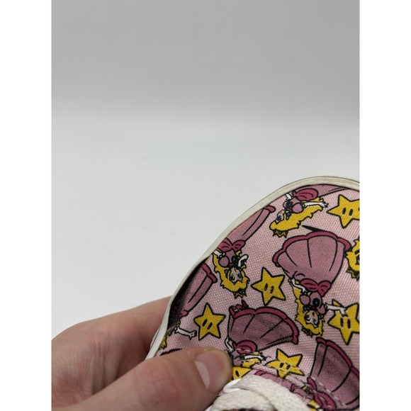 Vans x Nintendo Princess Peach Sneakers Women's Allover Video Game Graphics 8.5 - Picture 10 of 10